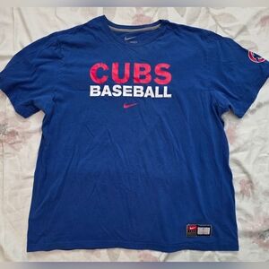 Nike Cubs Baseball Blue T-Shirt